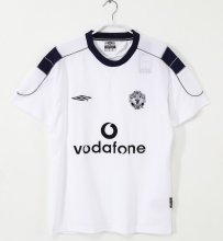 2000/2001 Manchester United Away Fans 1:1 Quality Retro Soccer Jersey