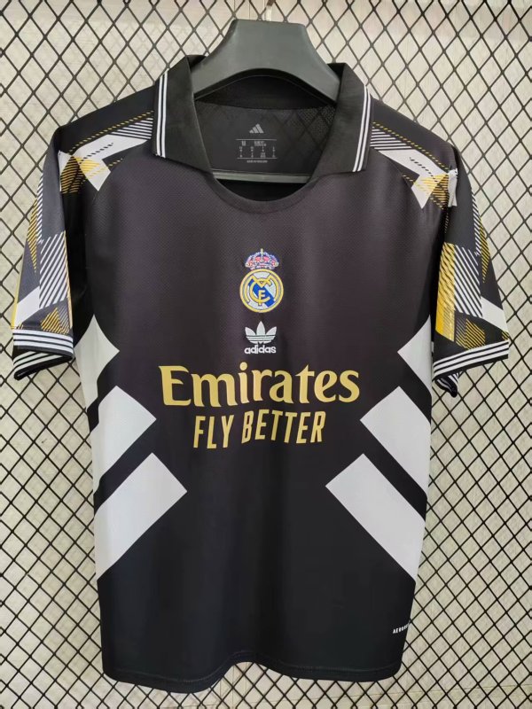 25/26 Real  Madrid Special Edition Black Fans 1:1 Quality Soccer Jersey