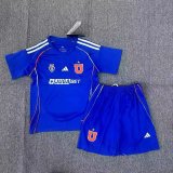 25/26 Universidad de Chile Home Adult Kits 1:1  Quality  Soccer Jersey（成人套装）