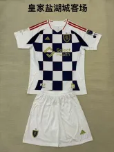 25/26 Real Salt Lake  Away Kids 1:1 Quality Soccer Jersey