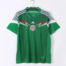 2014 Mexico Home 1:1 Quality Retro Soccer Jersey