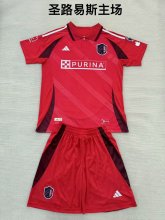 25/26 St. Louis City SC Home  Kids 1:1 Quality Soccer Jersey