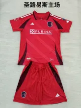 25/26 St. Louis City SC Home  Kids 1:1 Quality Soccer Jersey