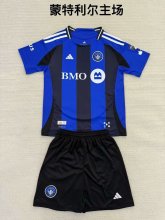 25/26 CF Montréal  Home Kids 1:1 Quality Soccer Jersey