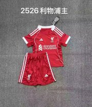 25/26  Liverpool Home  Adult Kits 1:1  Quality  Soccer Jersey（成人套装）