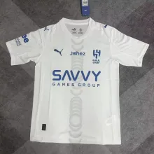 25/26 Al Hilal SFC Home White Fans  1:1 Quality Soccer Jersey