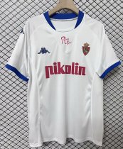 2001/2002  Real Zaragoza Home Fans Retro 1:1 Quality Soccer Jersey