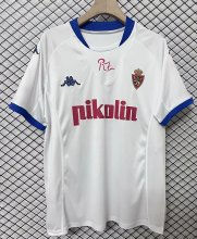2001/2002  Real Zaragoza Home Fans Retro 1:1 Quality Soccer Jersey