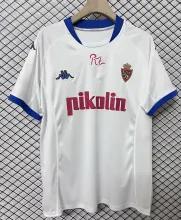 2001/2002  Real Zaragoza Home Fans Retro 1:1 Quality Soccer Jersey
