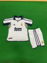 2000/2001 Real Madrid Home Kids Retro 1:1 Quality Soccer Jersey