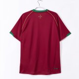 2006  Portugal Home  Fans 1:1 Retro Soccer Jersey