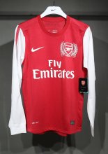 2011/2012 Arsenal Home Long Sleeves Player 1:1 Quality Retro Soccer Jersey