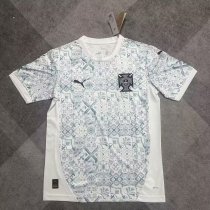 25/26 Portugal Training Clothes White Fans 1:1 Quality Soccer Jersey