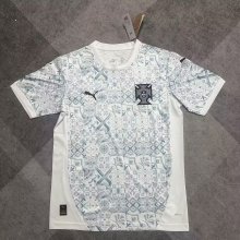 25/26 Portugal Training Clothes White Fans 1:1 Quality Soccer Jersey