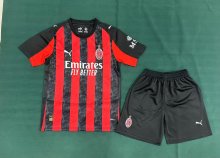 25/26 AC Milan Home Kids 1:1 Quality Soccer Jersey