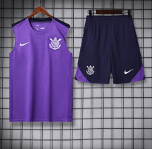 25/26 Corinthians Purple 1:1 Quality Training Vest（A-Set）