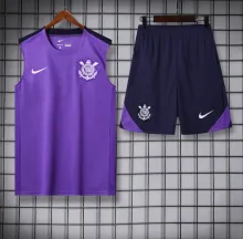 25/26 Corinthians Purple 1:1 Quality Training Vest（A-Set）