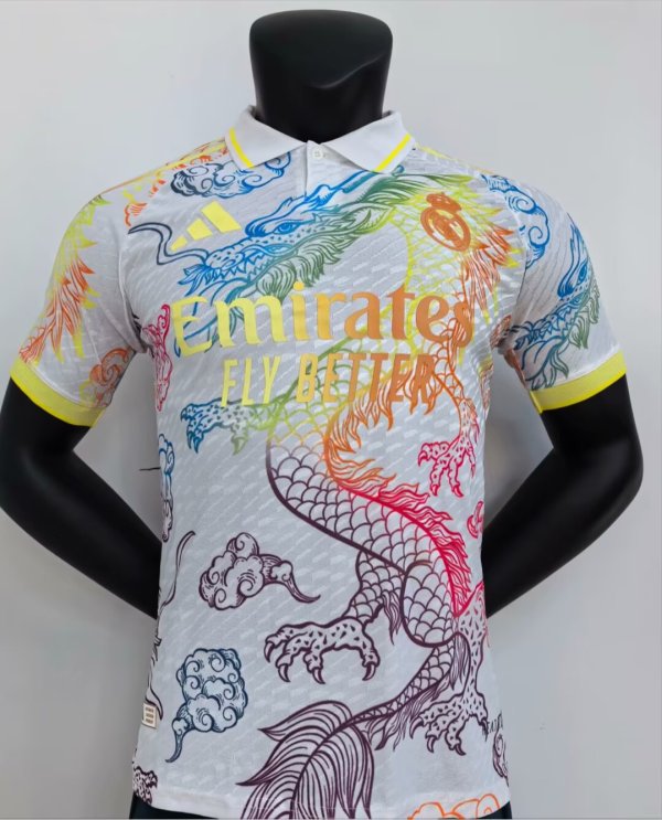 25/26 Real Madrid Special Edition White Player 1:1 Quality Soccer Jersey