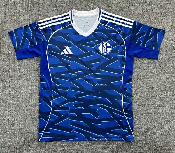 25/26 FC Schalke 04 Home Fans 1:1 Quality Soccer Jersey
