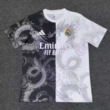 25/26 Real  Madrid Special Edition  White/Black Fans 1:1 Quality Soccer Jersey