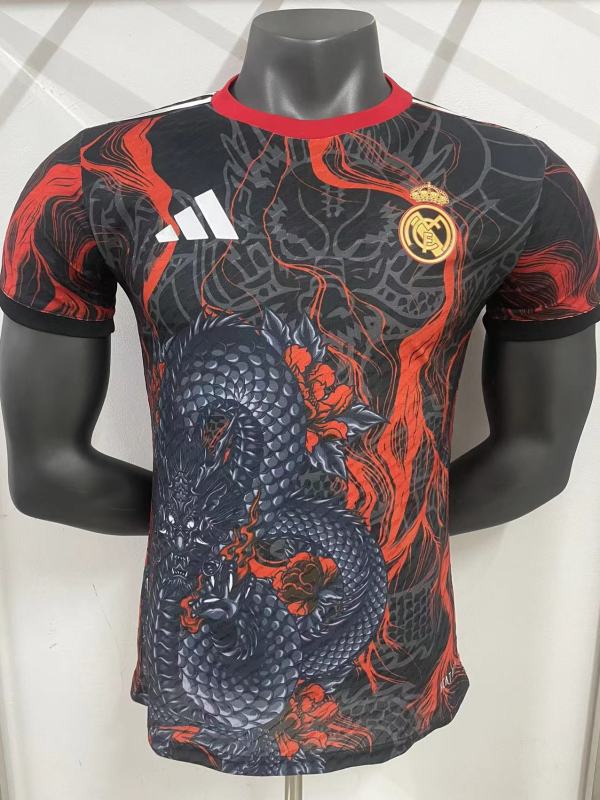 25/26 Real Madrid Special Edition Black Player 1:1 Quality Soccer Jersey