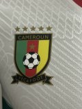 25/26 Cameroon White Player  1:1 Quality Soccer Jersey