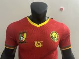 25/26 Cameroon  Away Red Player  1:1 Quality Soccer Jersey