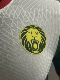 25/26 Cameroon White Player  1:1 Quality Soccer Jersey
