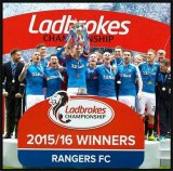 2015/2016 Rangers Home Retro Fans 1:1 Quality Soccer Jersey