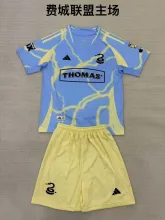 25/26 Philadelphia Union Home Kids 1:1 Quality Soccer Jersey