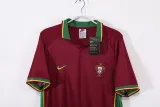 1998 Portugal Home  Fans 1:1 Quality Retro Soccer Jersey