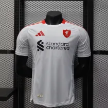 25/26  Liverpool  Away White Player 1:1 Quality Soccer Jersey
