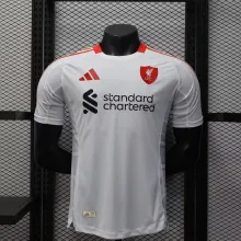 25/26  Liverpool  Away White Player 1:1 Quality Soccer Jersey