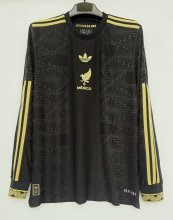 25/26  Mexico Special Edition Black Long Sleeve Player 1:1 Quality Soccer Jersey