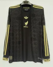 25/26  Mexico Special Edition Black Long Sleeve Player 1:1 Quality Soccer Jersey