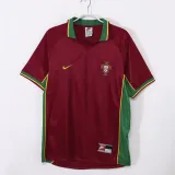 1998 Portugal Home  Fans 1:1 Quality Retro Soccer Jersey