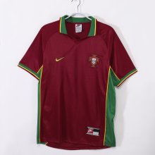1998 Portugal Home  Fans 1:1 Quality Retro Soccer Jersey