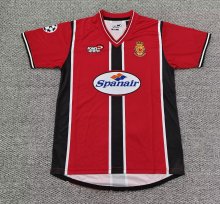 2001/2002 Mallorca Home Red Fans Retro 1:1 Quality Soccer Jersey