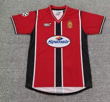 2001/2002 Mallorca Home Red Fans Retro 1:1 Quality Soccer Jersey