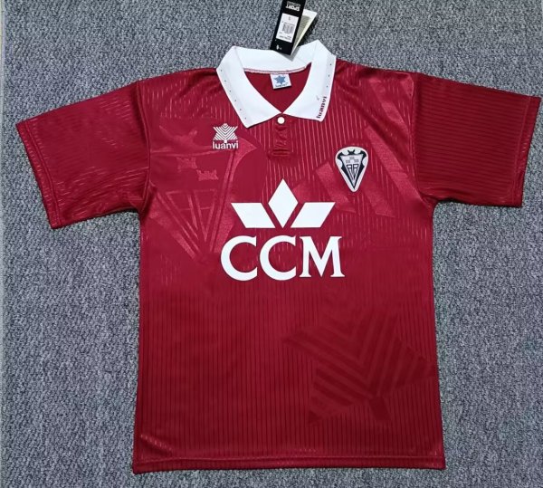 1994/1995 Albacete Balompie Away Fans Retro 1:1 Quality Soccer Jersey