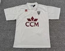 1995/1996 Albacete Balompie Home White Fans Retro 1:1 Quality Soccer Jersey