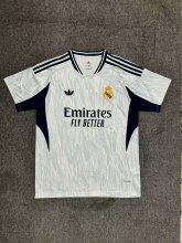 25/26 Real  Madrid Training Clothes White Fans 1:1 Quality Soccer Jersey
