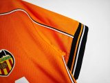 1999/2000 Valencia Away Fans Retro 1:1 Quality  Soccer Jersey