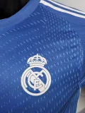 25/26  Real Madrid Goalkeeper Blue Player 1:1 Quality Soccer Jersey
