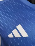 25/26  Real Madrid Goalkeeper Blue Player 1:1 Quality Soccer Jersey