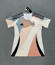 25/26 Spain  Away Woman's  Fans 1:1 Quality Soccer Jersey