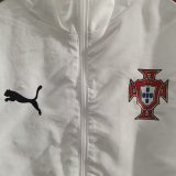 24/25 Portugal White Windbreaker