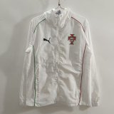 24/25 Portugal White Windbreaker