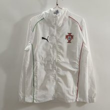 24/25 Portugal White Windbreaker