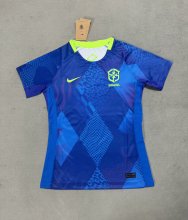 24/25 Brazil Away Woman's  Fans 1:1 Quality Soccer Jersey